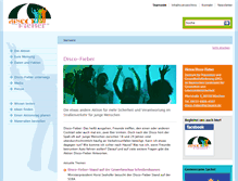 Tablet Screenshot of disco-fieber.de